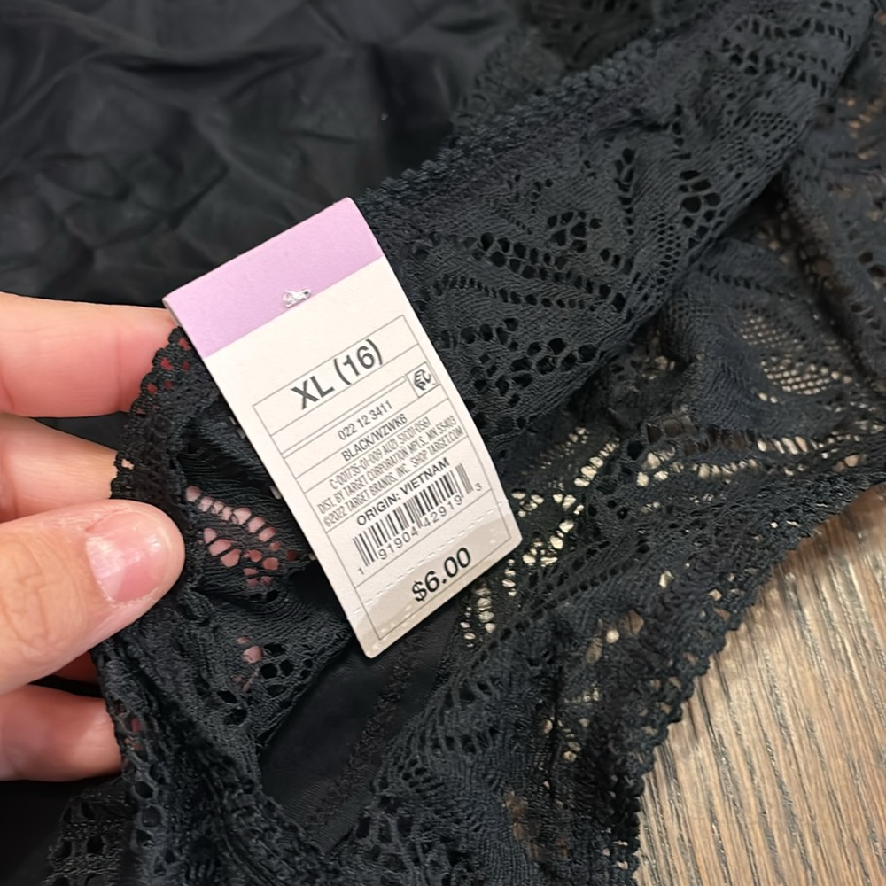3/$12 Auden Womens Lace Hipster Underwear - NWT - Picture 2 of 3